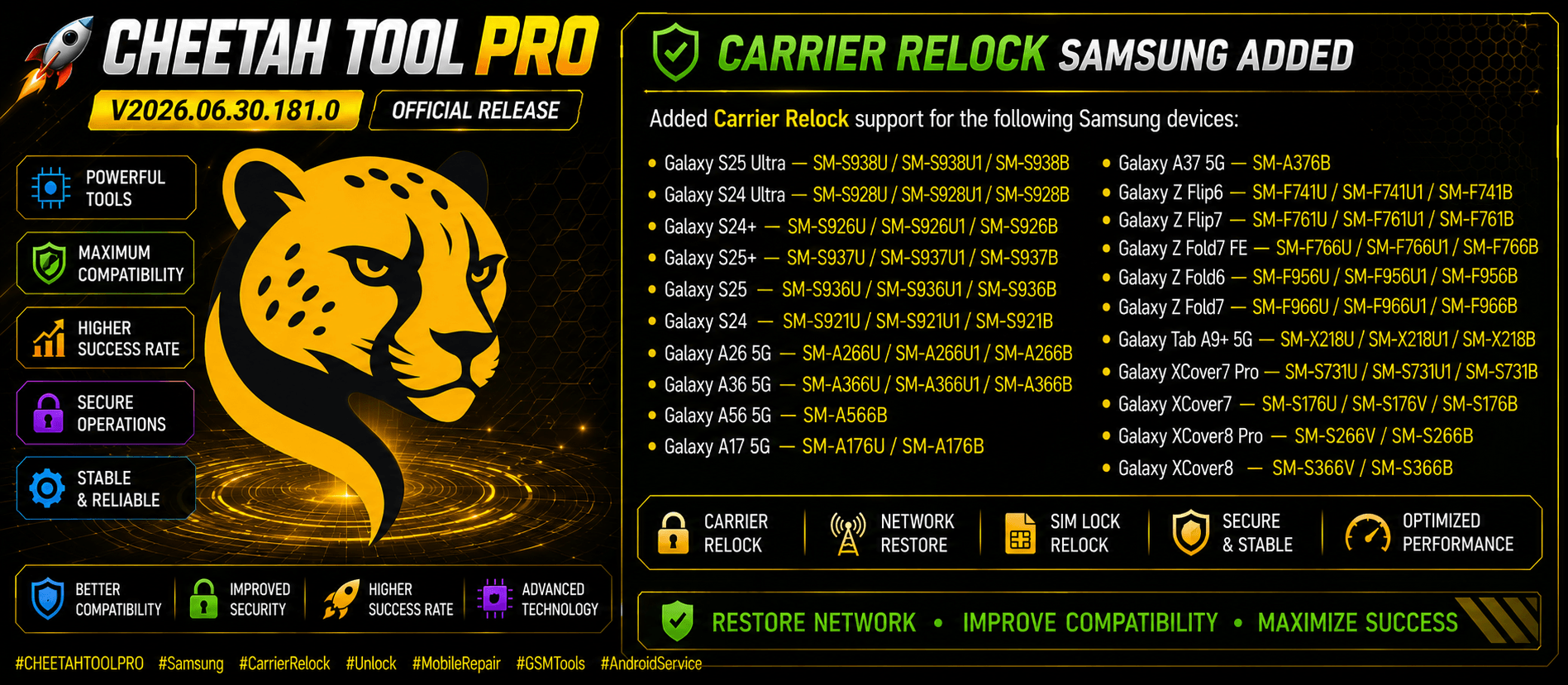 Carrier relock samsung
